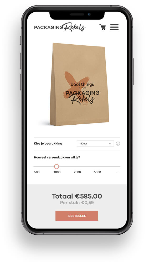 Packaging Rebels Iphone Configurator